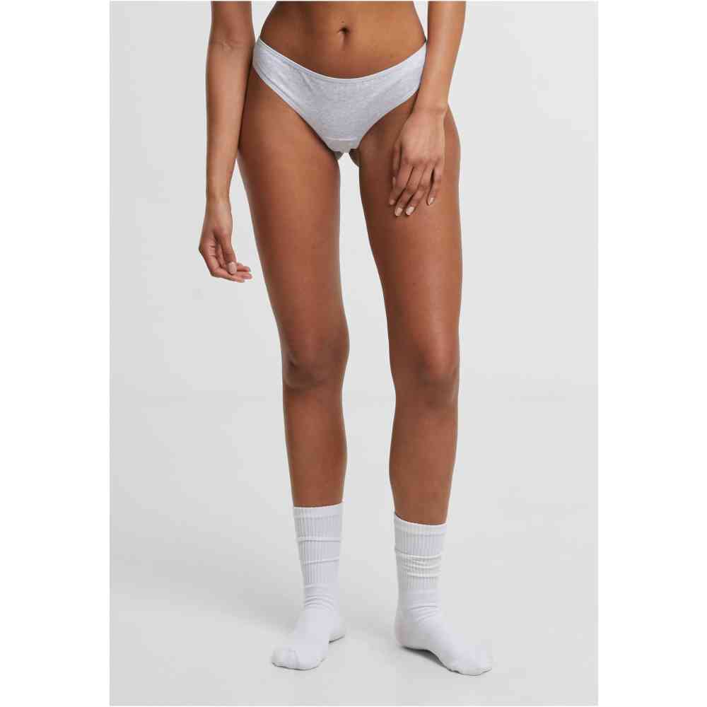 Urban Classics - Basic Cotton Tanga 5Pack String - Multicolours